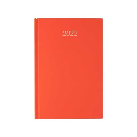 Ημερήσιο ημερολόγιο 2022 Classic 14x21 Πορτοκαλοκόκκινο
